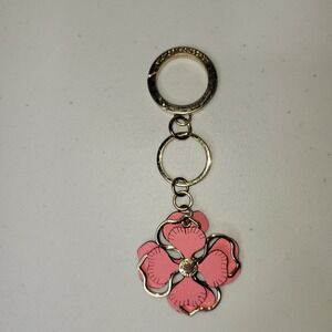 Victoria's Secret Pink Flower Keychain